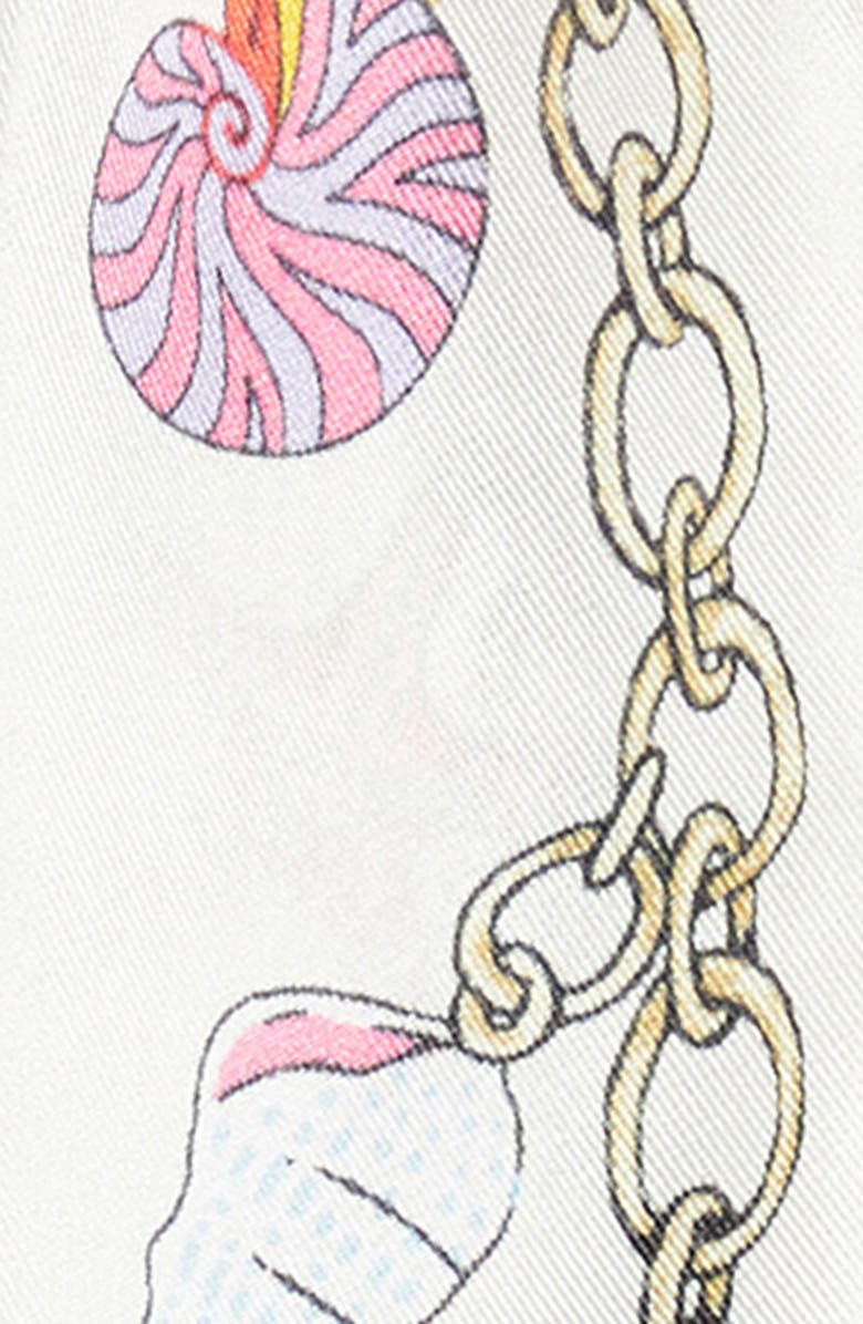 Echo Charmed Life Silk Ribbon Scarf, Alternate, color, White Multi