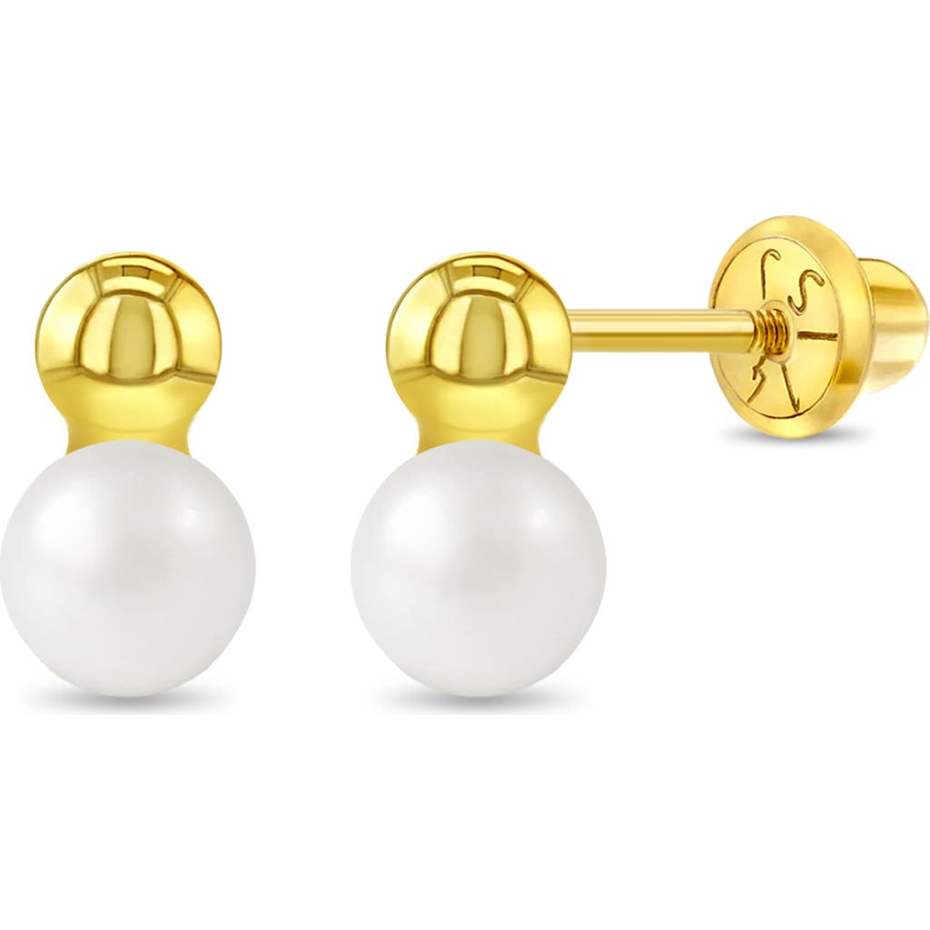 In Season Jewelry 14k Simulated Pearl Drop Earrings