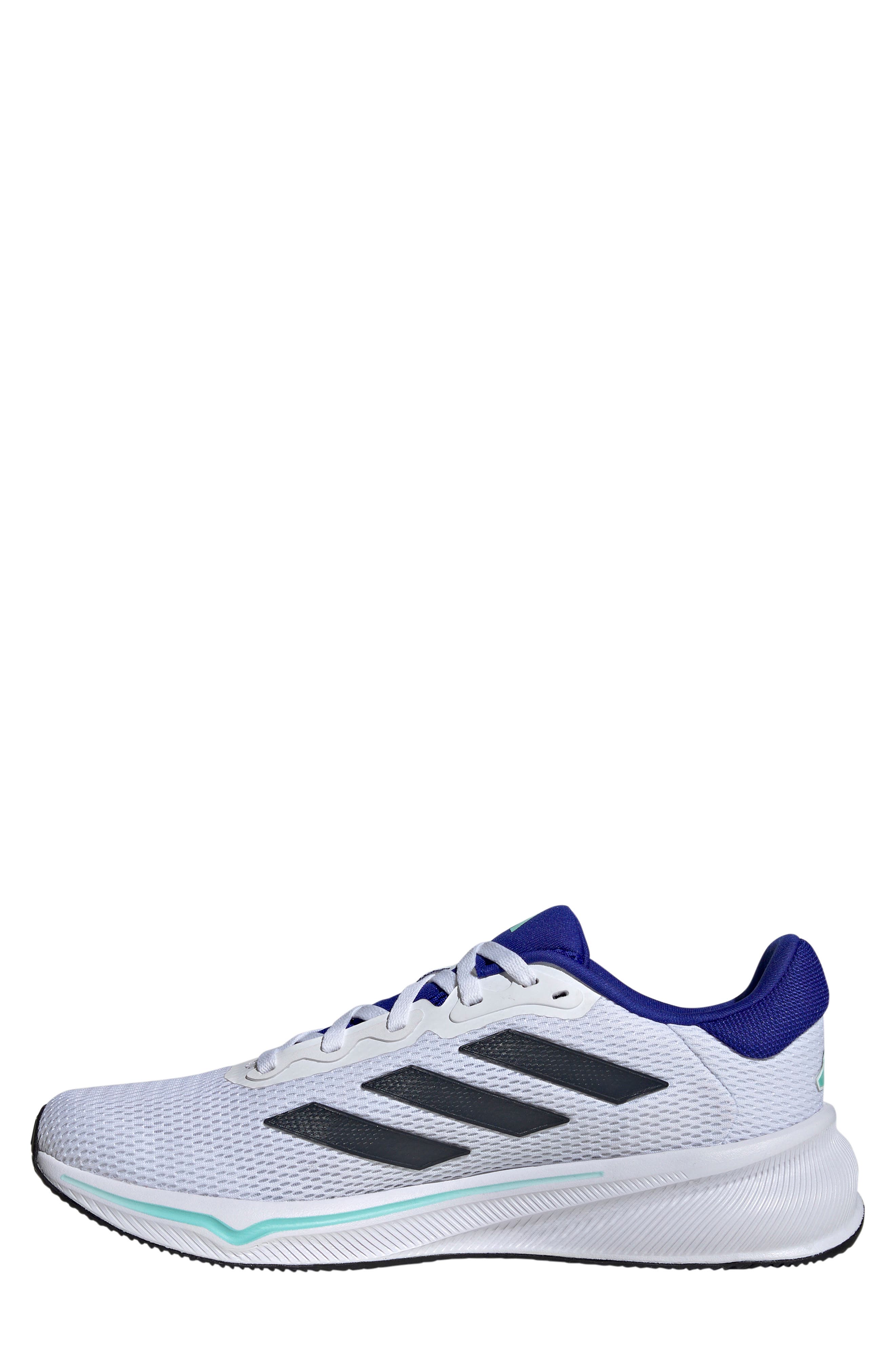 Response Sneaker, Alternate, color, WHITE/AURORA INK/FLASH AQUA