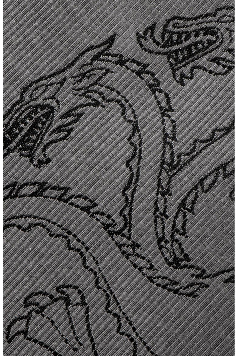 Game of Thrones Targaryen Silk Tie, Alternate, color, GREY