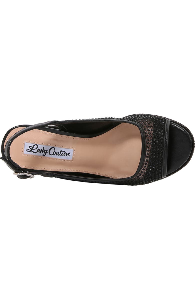 LADY COUTURE Belair Slingback Wedge Sandal, Alternate, color,