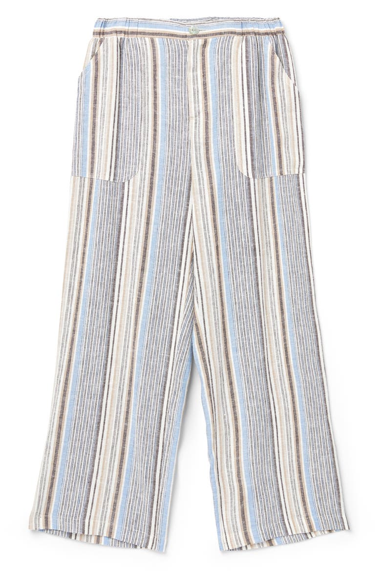 Crop Wide Leg Pants, Alternate, color, STRIPE