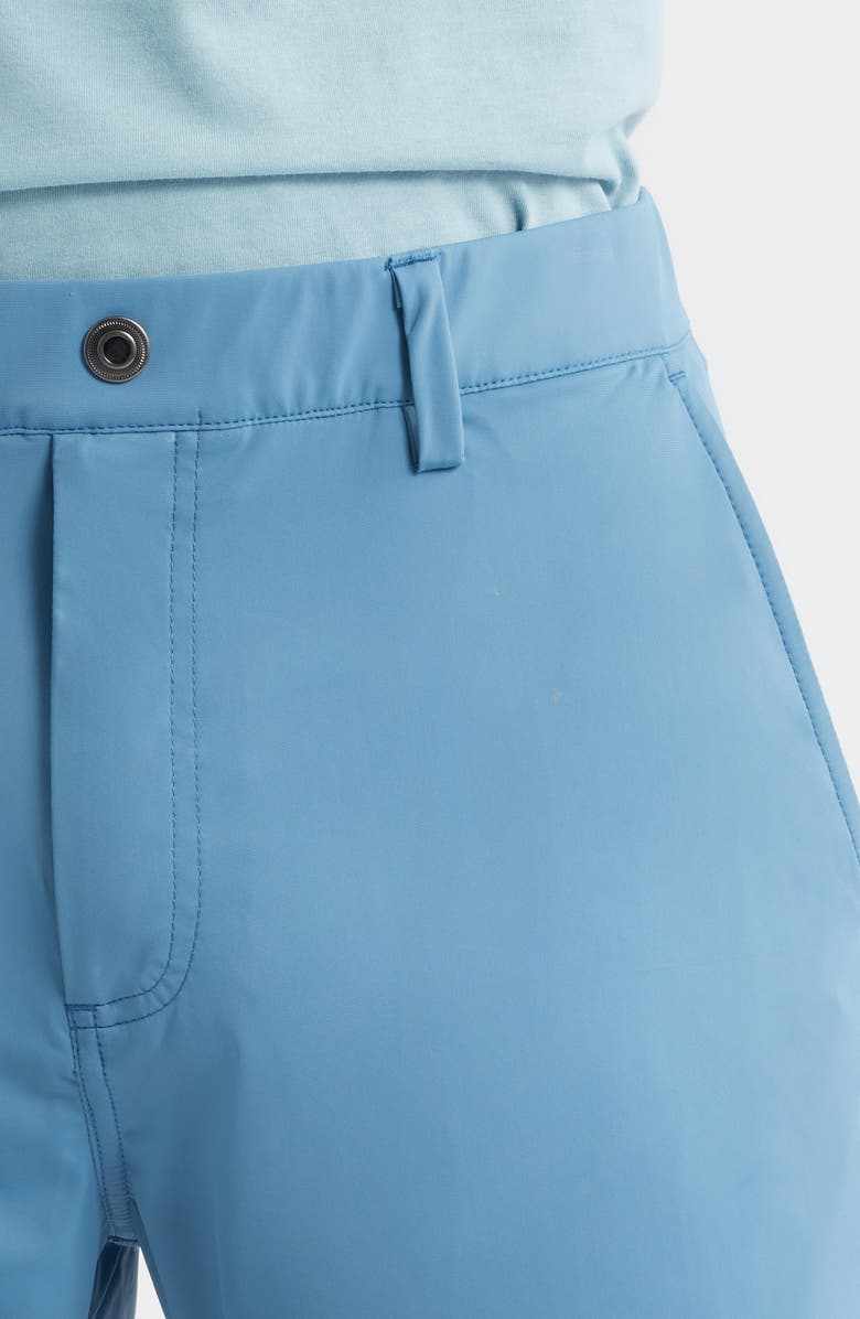 Swannies Bunker Flat Front Stretch Golf Shorts, Alternate, color, Bluestone