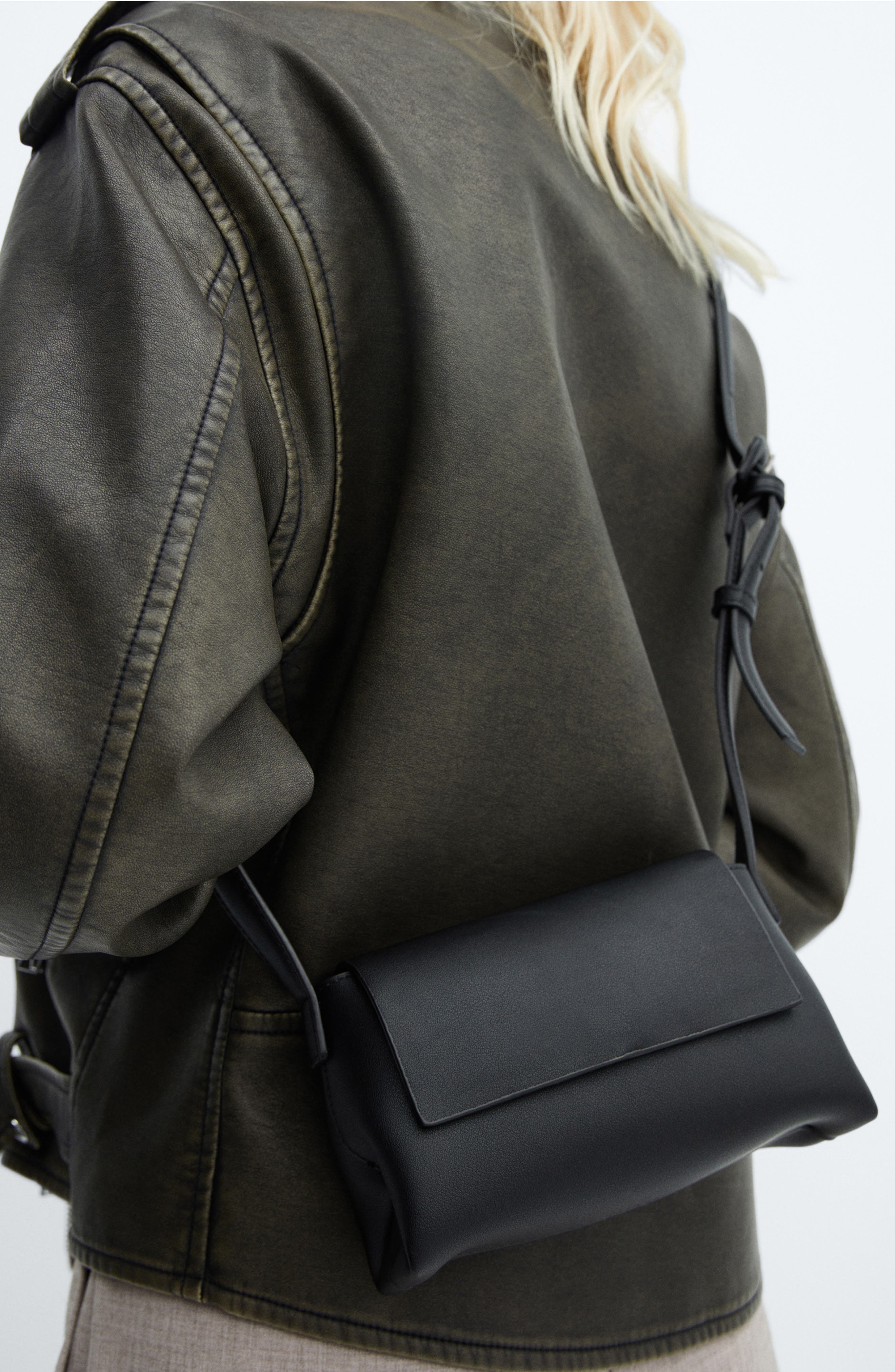 MANGO Flap Crossbody Bag, Alternate, color, 