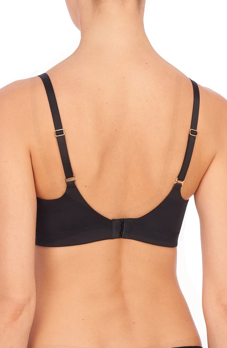 Natori Avail Full Fit Convertible Bralette, Alternate, color, Black