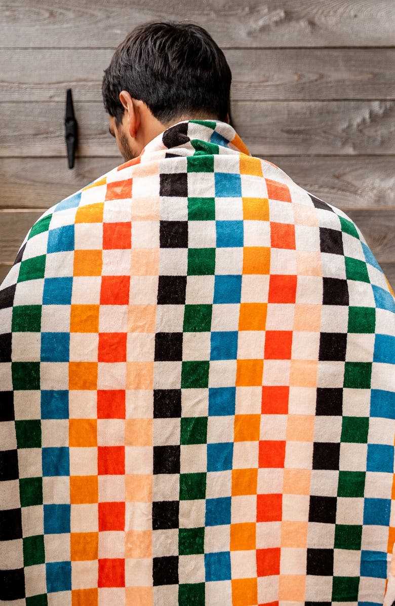 Slowtide Sundown Oversize Beach Towel, Alternate, color, 