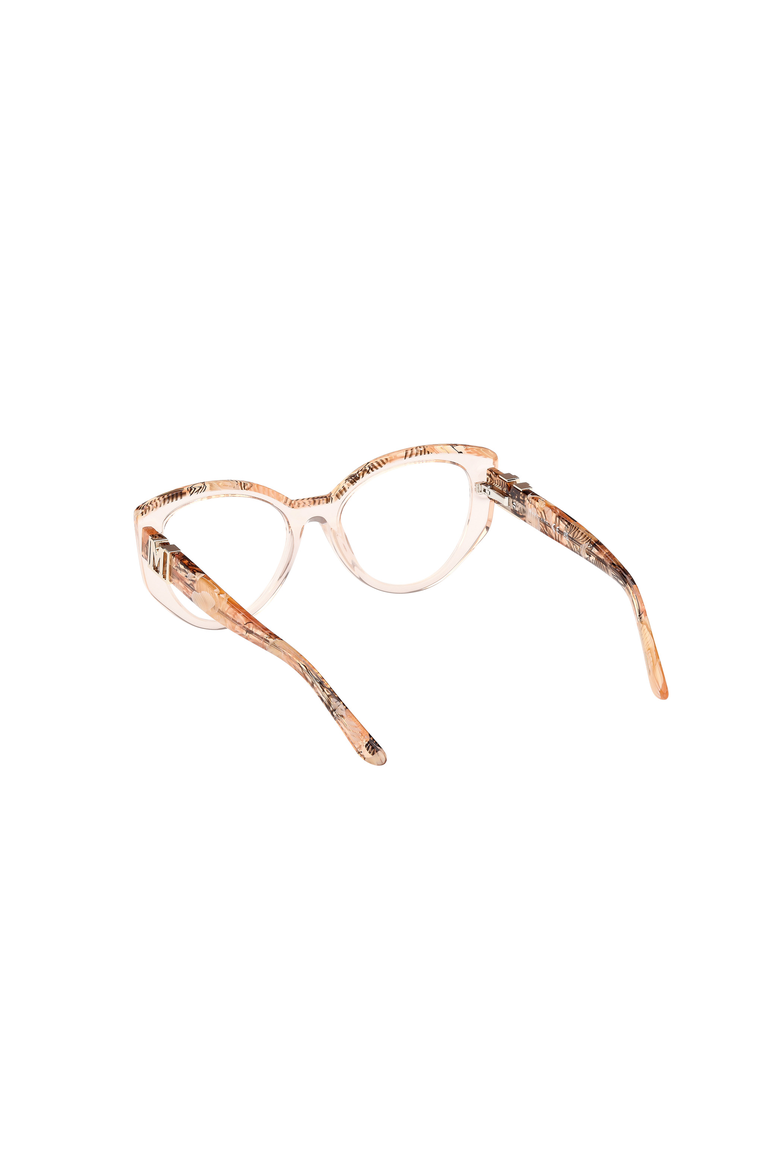 Engraved Temple Cat Eye Eyeglasses, Alternate, color, Beige