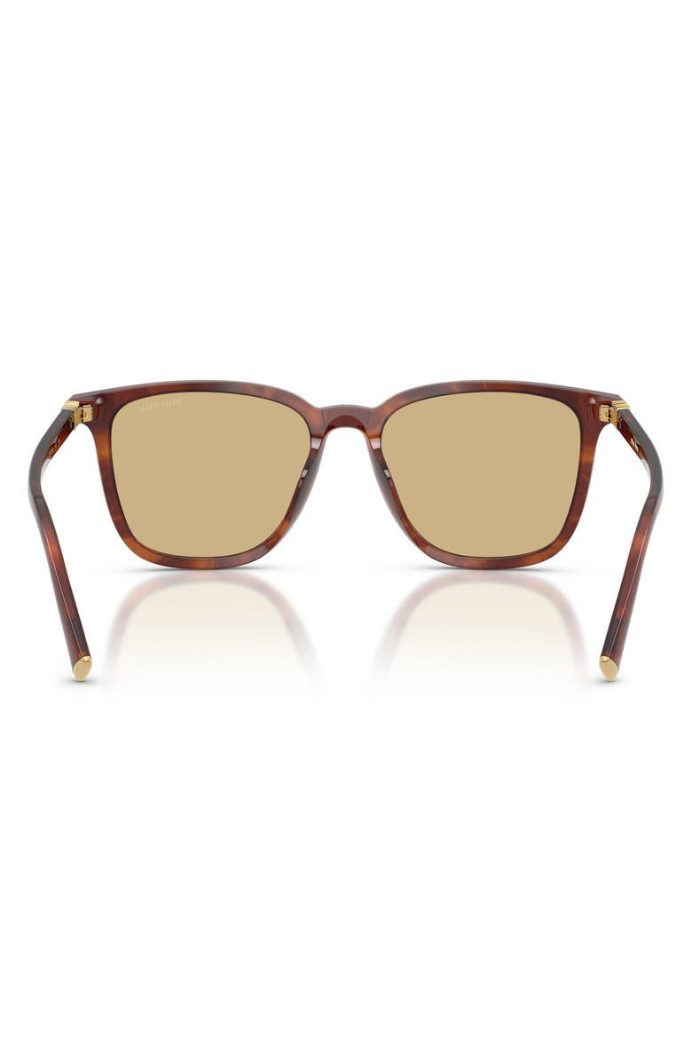 Miu Miu 53mm Square Sunglasses, Alternate, color, 