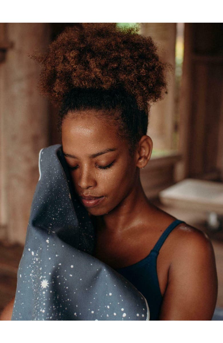 Yoga Design Lab Yoga Hand Towel, Alternate, color, Mandala Black