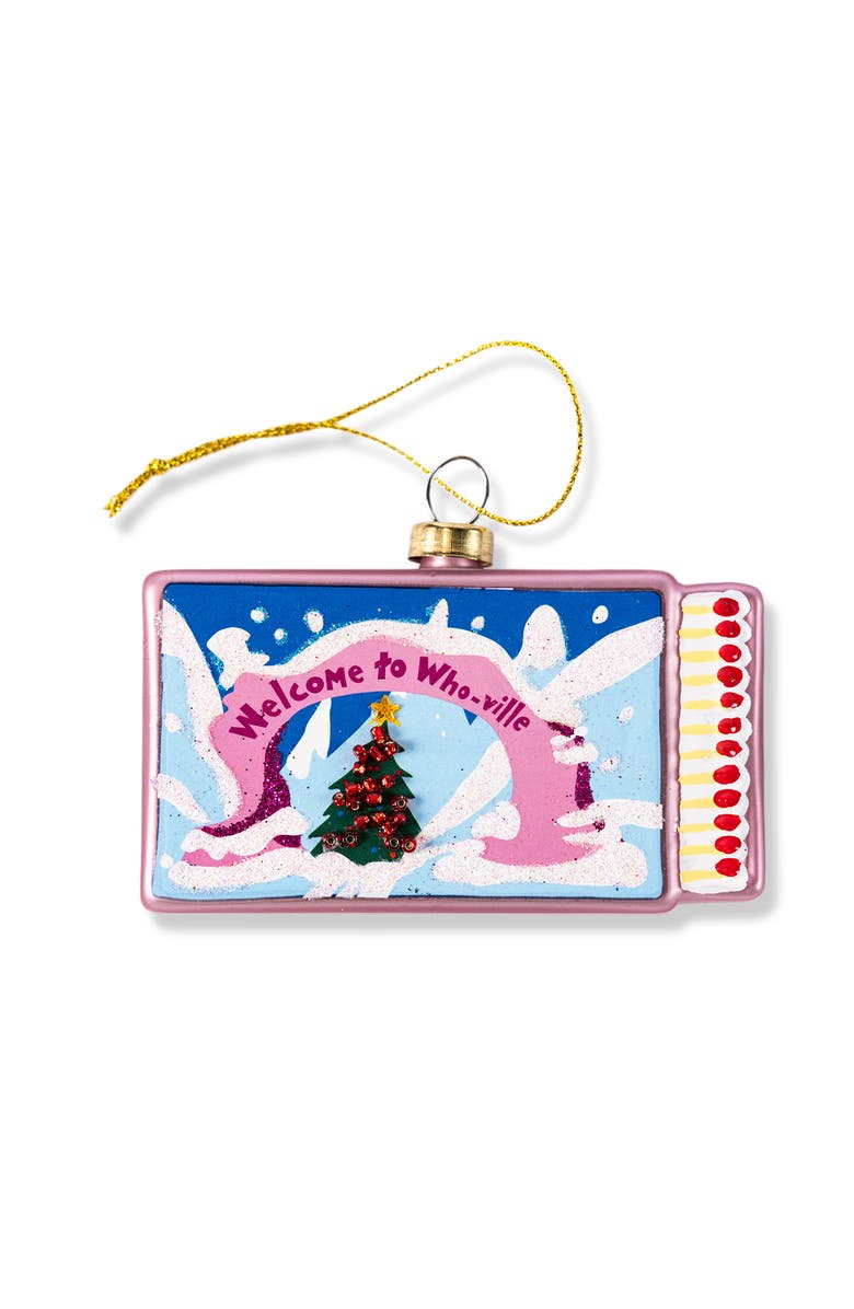 Furbish Matchbook Ornament - Whoville, Main, color, Pink
