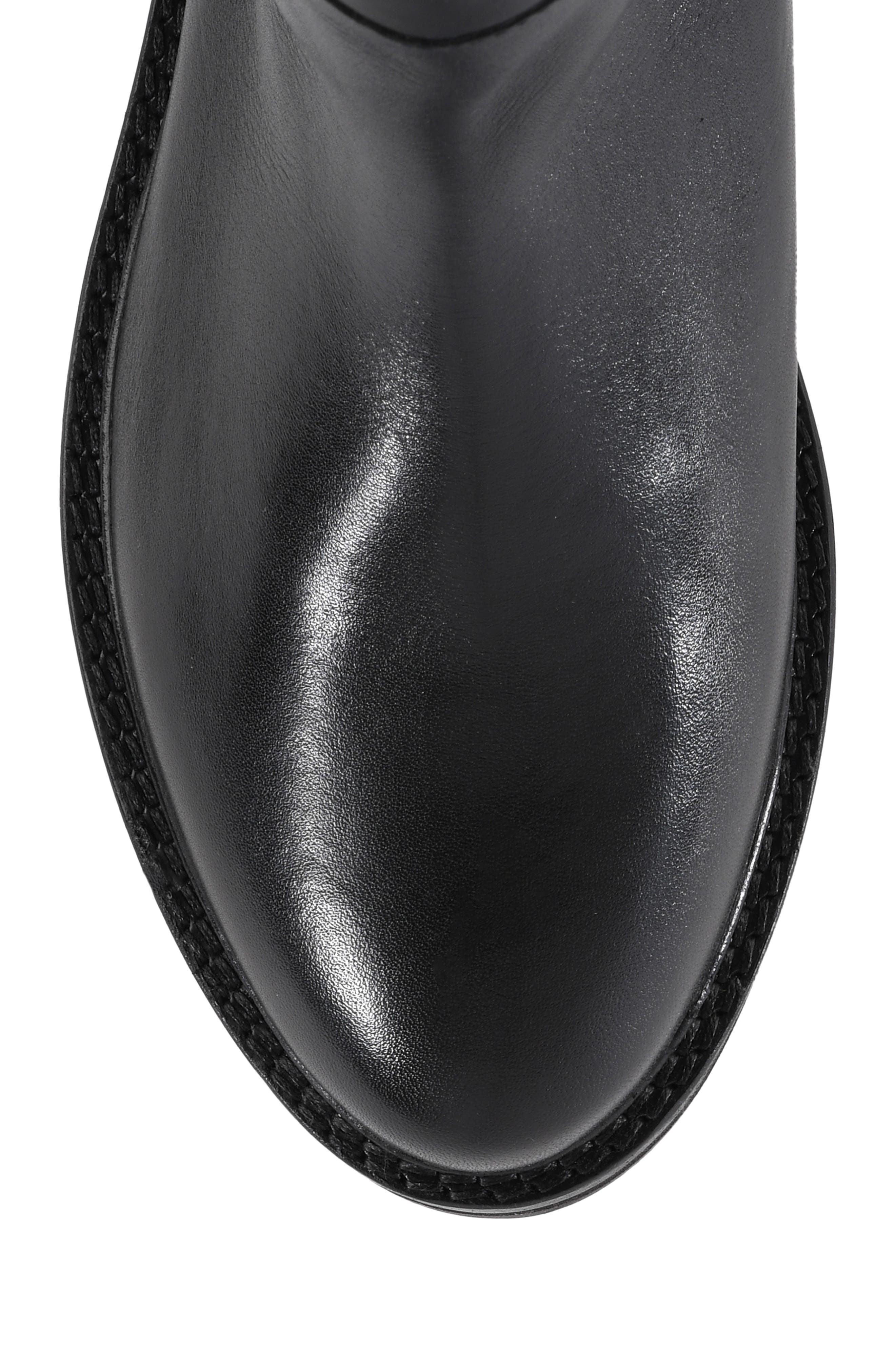 Peace Out Over the Knee Boot, Alternate, color, BLACK