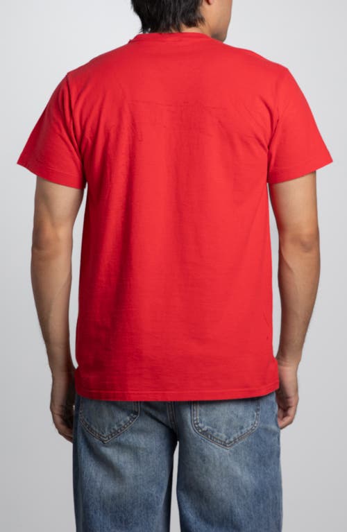 Elwood Vintage Samford University Tee In Red