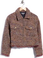 Democracy Bouclé Cropped Jacket