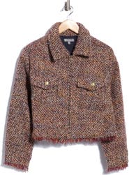 Democracy Bouclé Cropped Jacket