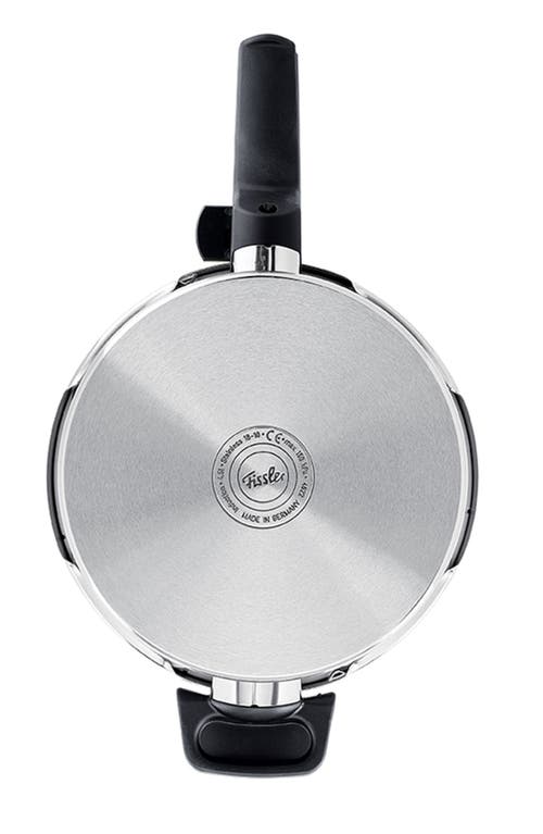 Fissler Vitaquick Premium Pressure Cooker Set And Glass Lid In Stainless Steel