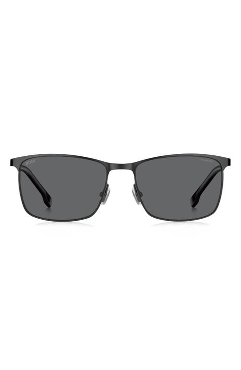 1635/S Polarized Rectangle Sunglasses