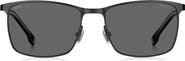 BOSS 1635/S Polarized Rectangle Sunglasses