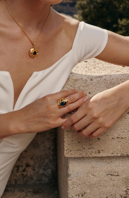 Rc Retro Chic Byzantine King Ring In Gold