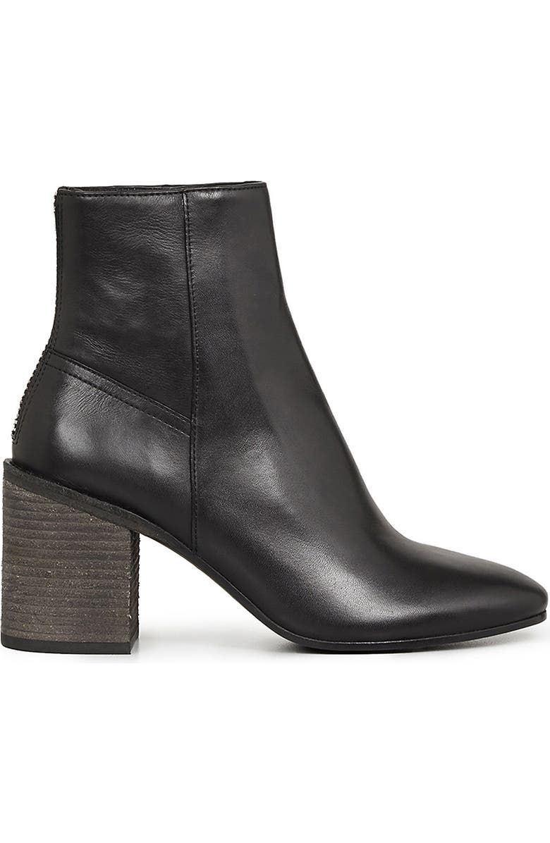 AllSaints Idella Block Heel Bootie, Alternate, color,