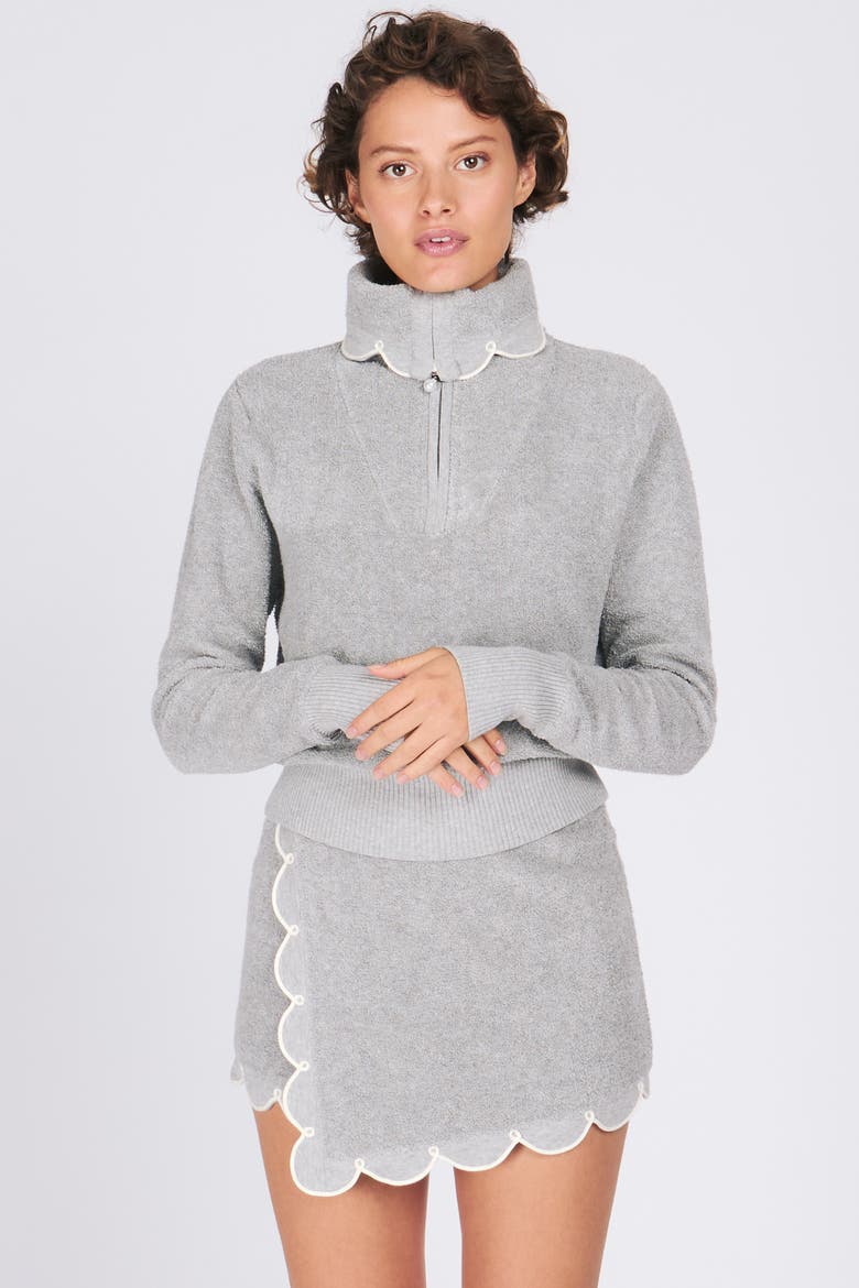 Nico Half-Zip, Alternate, color, Grey
