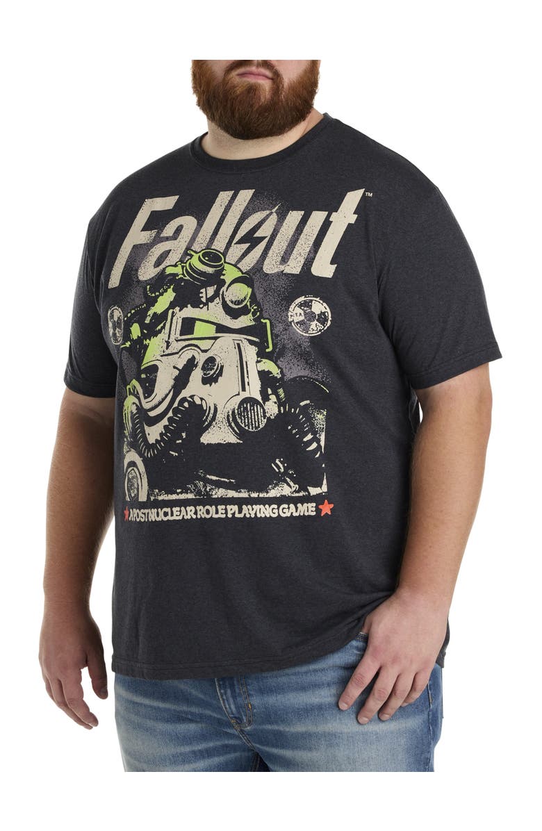 True Nation by DXL Big & Tall Fallout Power Armor Graphic Tee, Main, color,