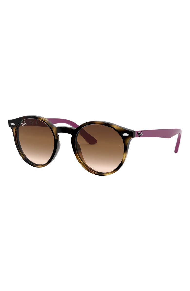 Ray-Ban Junior 44mm Round Sunglasses, Alternate, color,