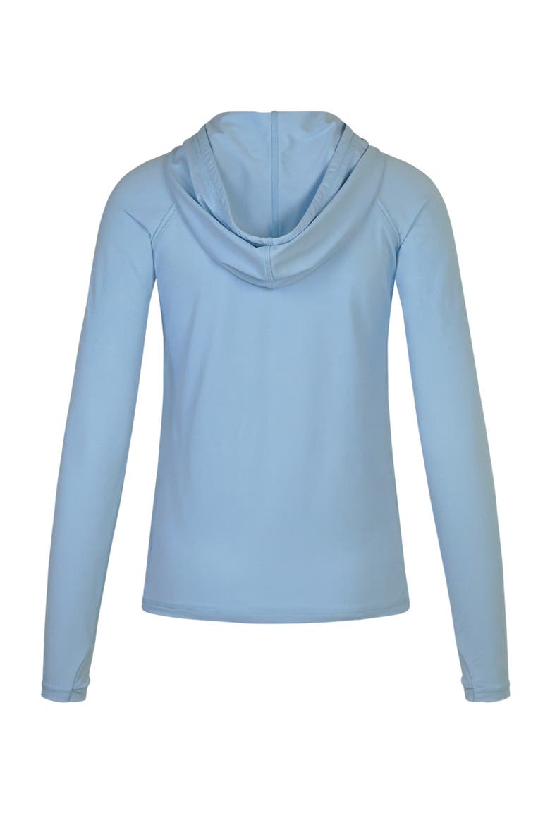 Hooded Water Jacket, Alternate, color, Clear Sky