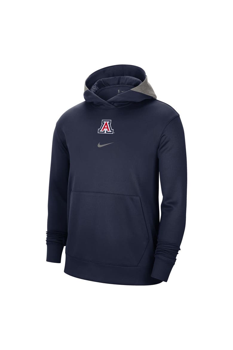 Men's Nike Navy Arizona Wildcats Team Basketball Spotlight Performance Pullover Hoodie, Alternate, color, Navy