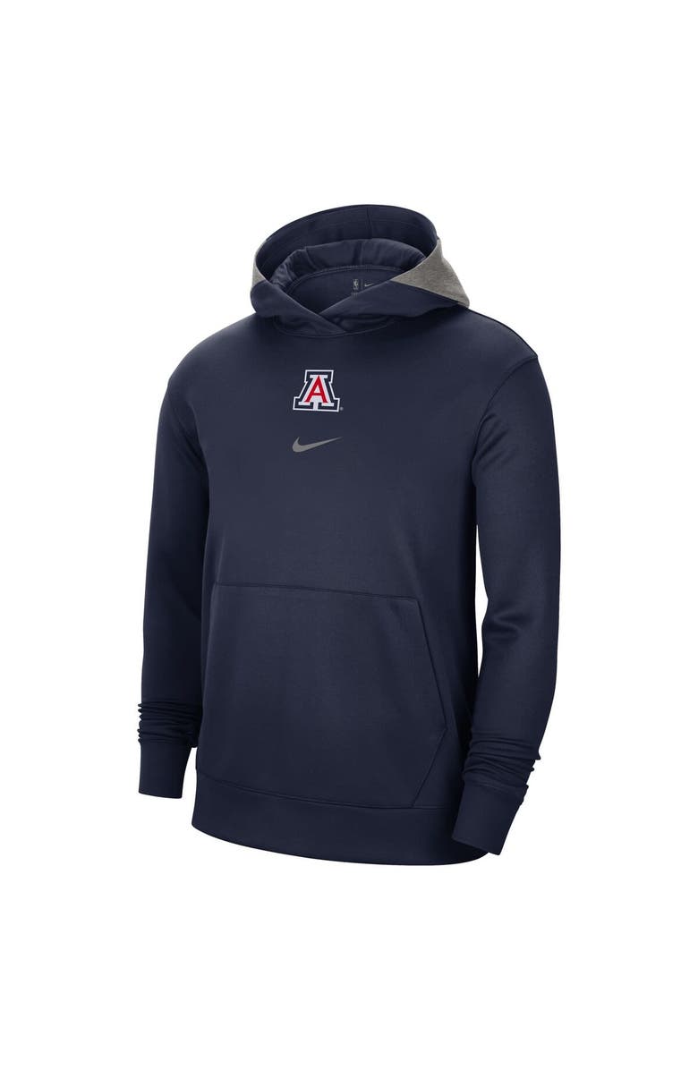Nike Men's Nike Navy Arizona Wildcats Team Basketball Spotlight Performance Pullover Hoodie, Alternate, color, 