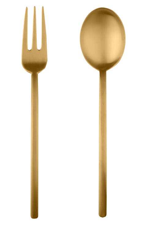 Fork & Spoon Serving Set