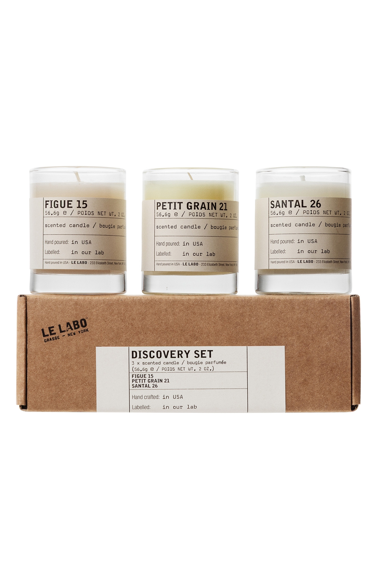 Le Labo Candle Trio Set