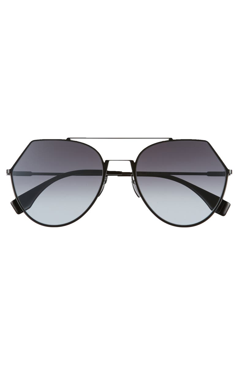 Fendi Eyeline 55mm Sunglasses, Alternate, color,