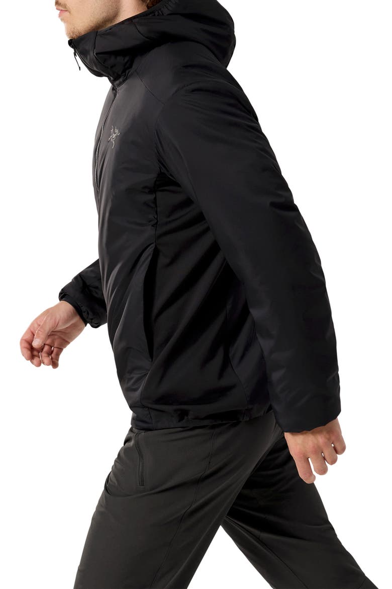 Atom Hoodie, Alternate, color, BLACK