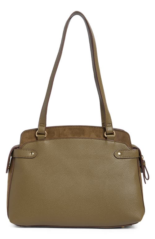 Nanette Lepore Kathryn Triple Section Shoulder Bag In Green