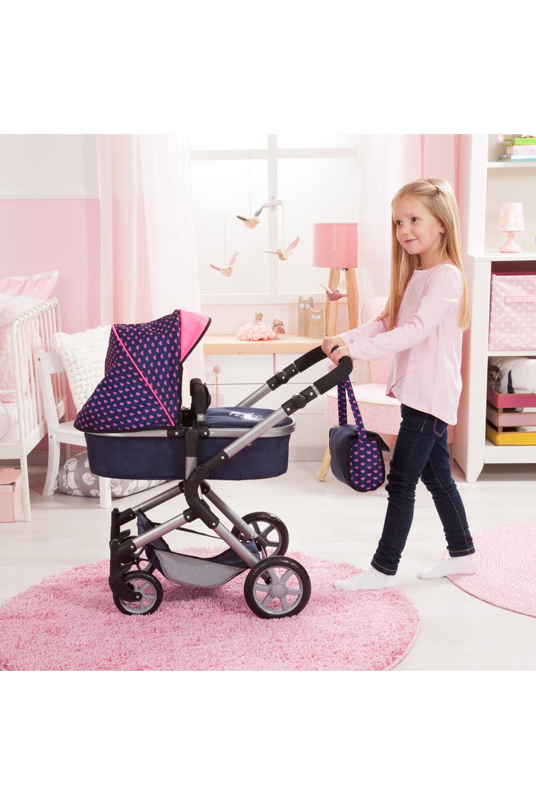 Pram Neo City, for Dolls Up to 20 Inches, Alternate, color, Multicolored