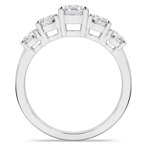 Bliss Diamond 2ct Round Cut Diamond Five Stone Wedding Ring Anniversary Gold Band Lab Grown
