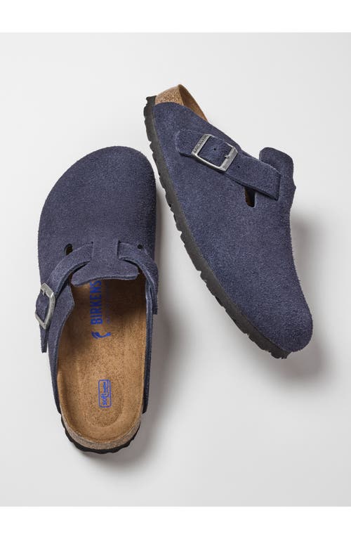 Birkenstock Boston Soft Footbed Clog In Brown