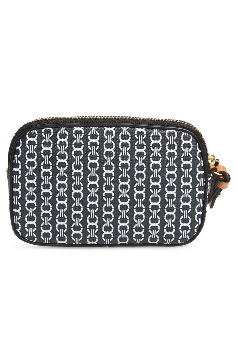 Tory Burch Gemini Link Canvas Wristlet, Alternate, color, 
