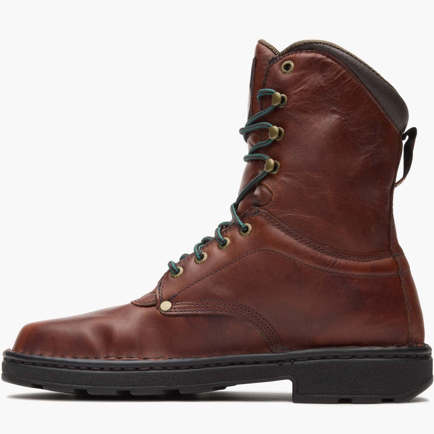 Georgia Boot Padded Eagle Light Work Boot, Alternate, color, Russet Wildwood
