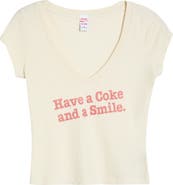Re/Done Skye Graphic Cotton T-Shirt
