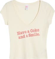 Re/Done Skye Graphic Cotton T-Shirt