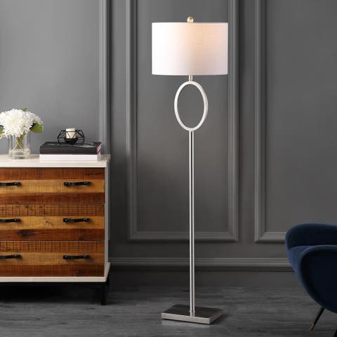 April Metal Modern Contemporary LED Floor Lamp