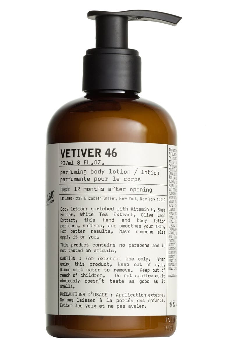 Le Labo Vetiver 46 Body Lotion, Main, color, 