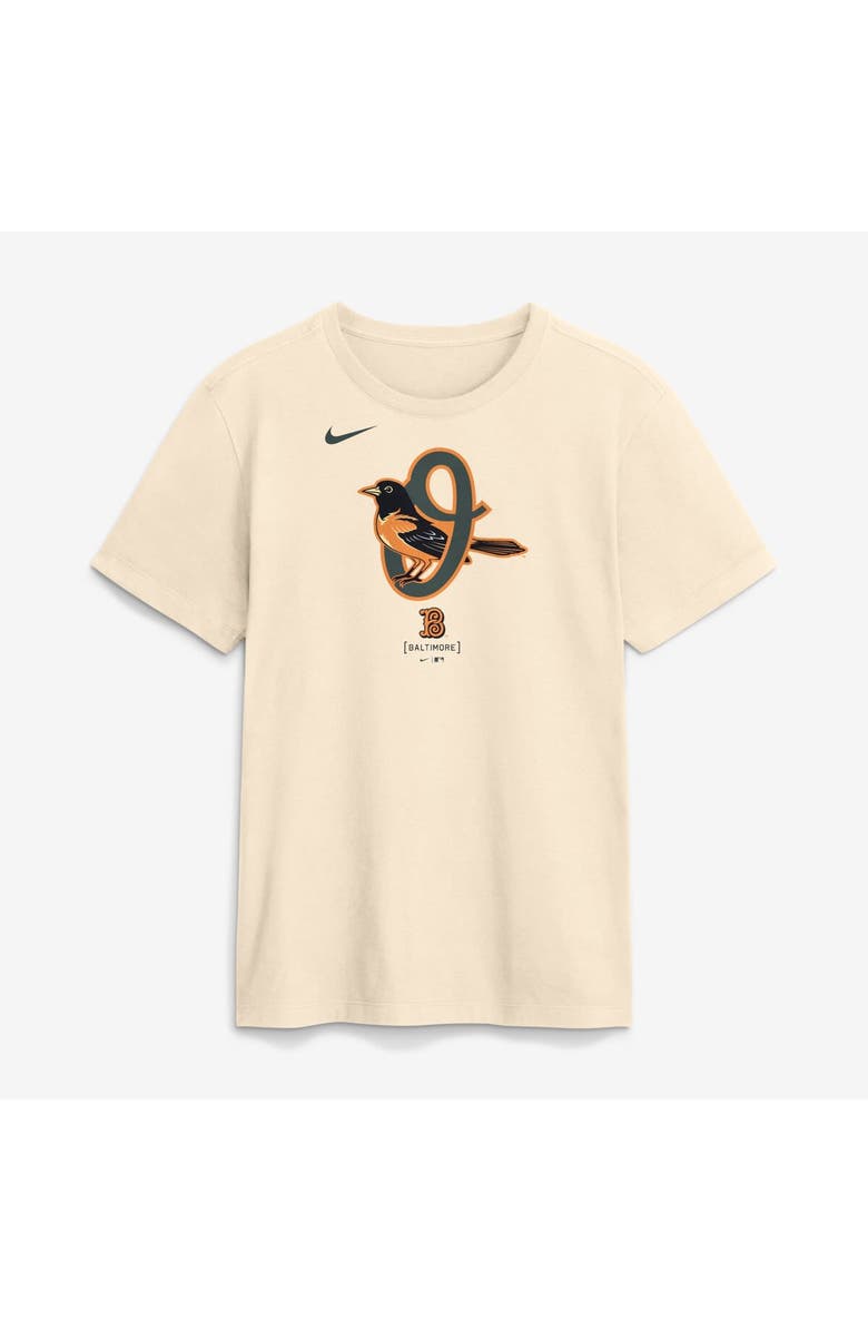 Nike Men's Nike Cream Baltimore Orioles 2026 City Connect Large Logo T-Shirt, Main, color, Cream