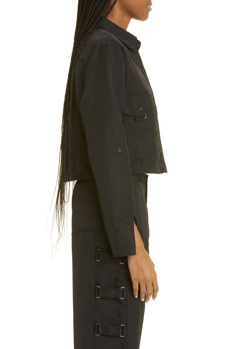 HONOR THE GIFT Cadet Crop Button-Up Top, Alternate, color, 