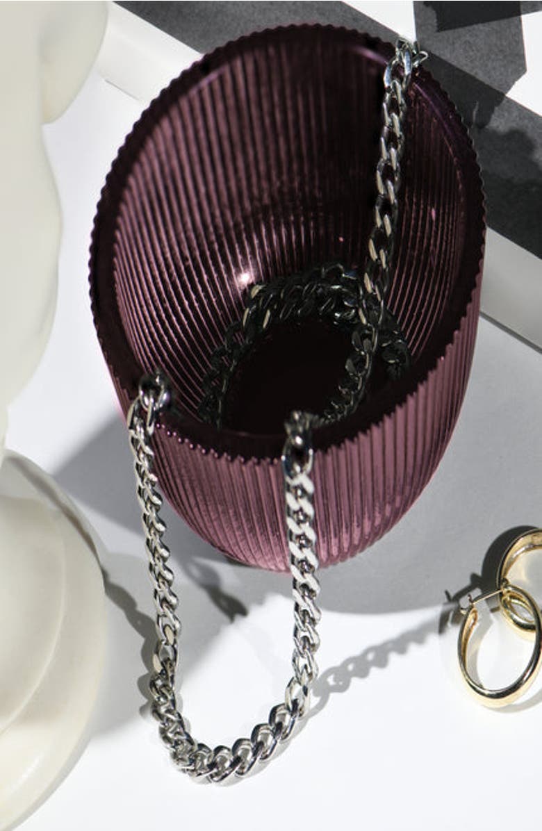 Oak & Luna Harper Cuban Link Necklace, Alternate, color,