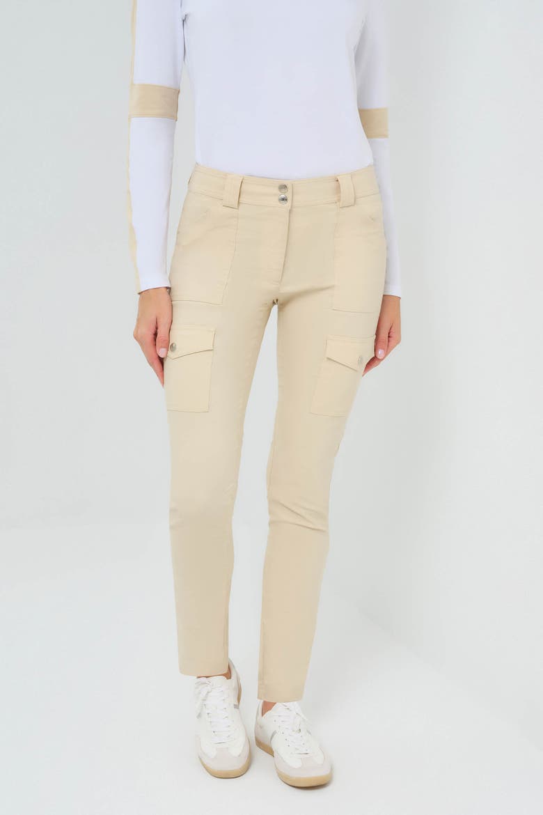 Kate Skinny Cargo Pant, Main, color, Wheat