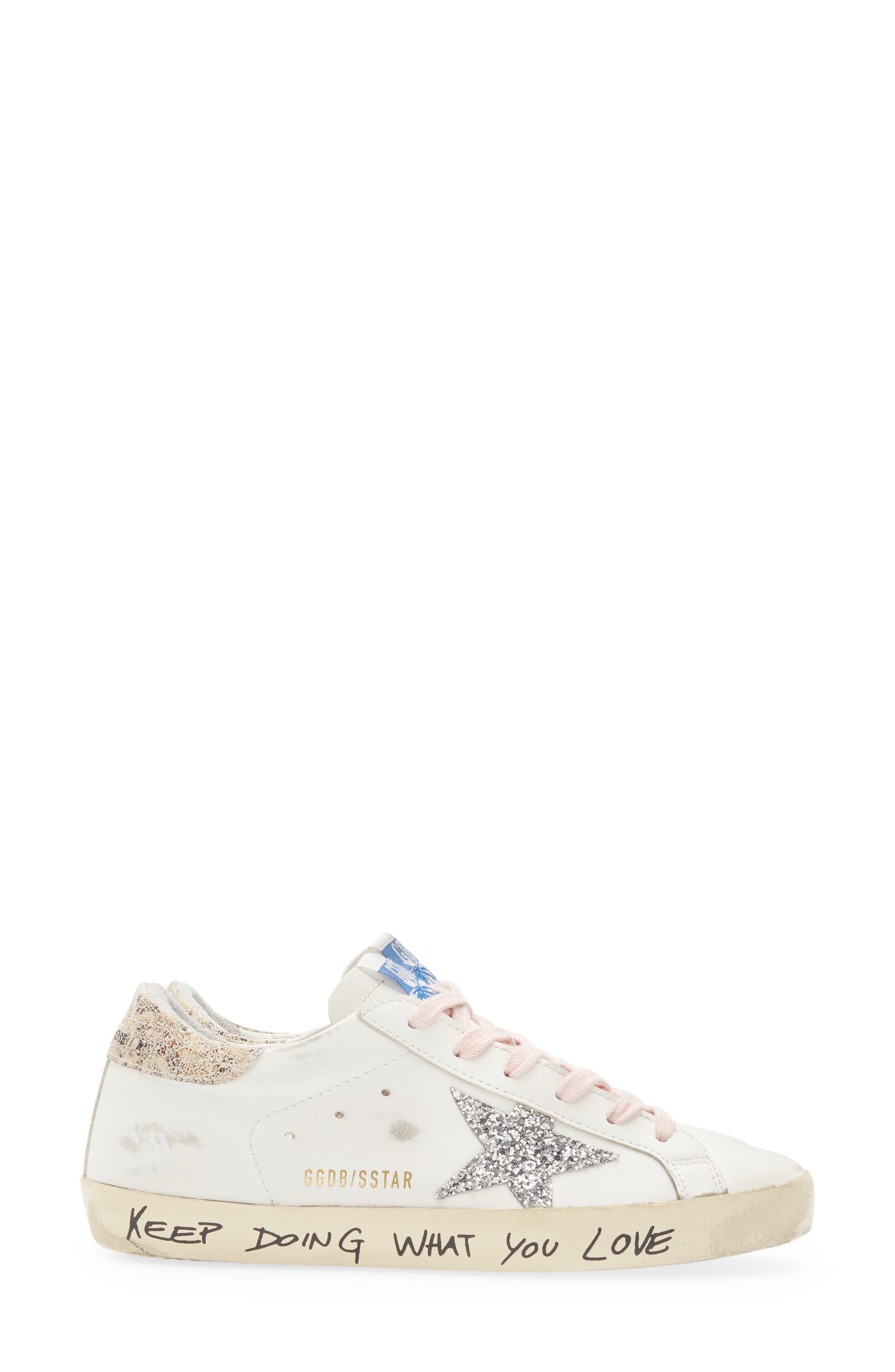 Golden Goose Super-Star Low Top Sneaker, Alternate, color, 