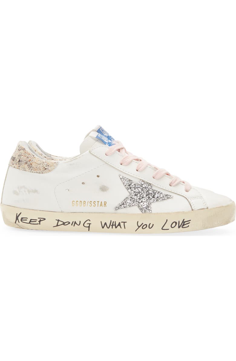 Golden Goose Super-Star Low Top Sneaker, Alternate, color,