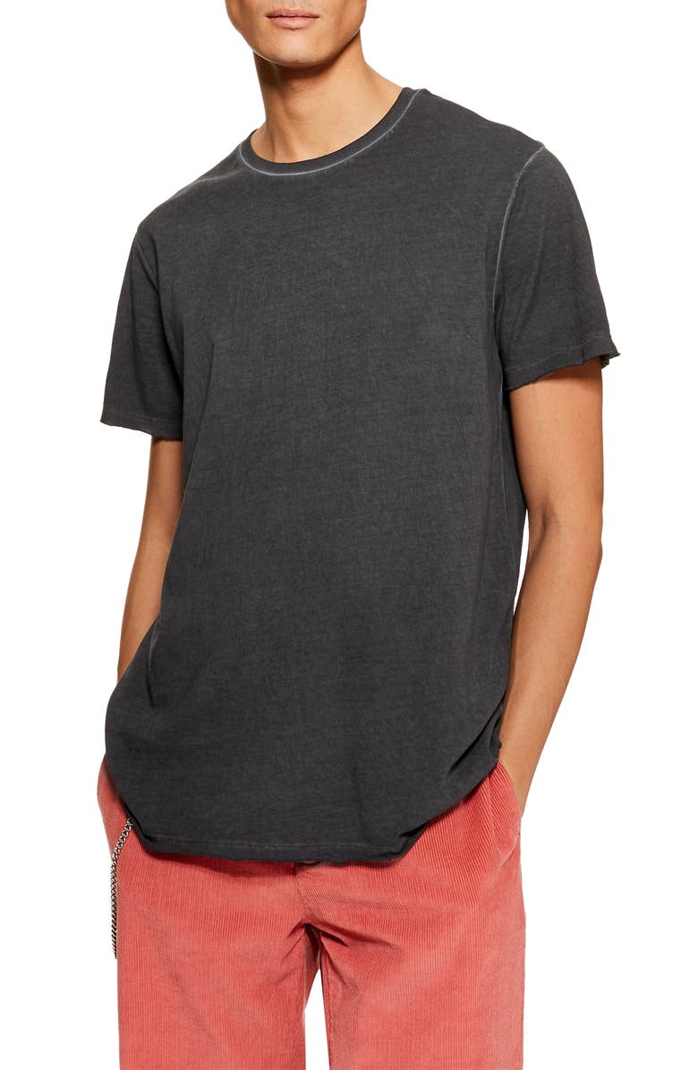 Topman Smoked Classic Fit T-Shirt, Main, color, 